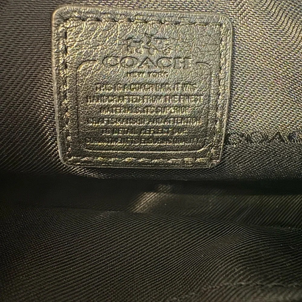 Coach Coachella Hawk Feathers Double Zip Wristlet & Crossbody – Rare - Picture 6 of 14